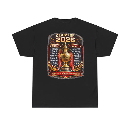 Class of 2026 Championship T‑Shirt — Hull Kingston Rovers Trophy Graduation Tee