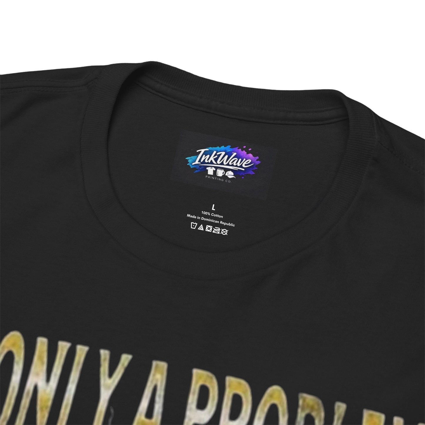 Casino Roulette T-Shirt – "It’s Only A Problem If You’re Losing" Poker Chips & Slot Design