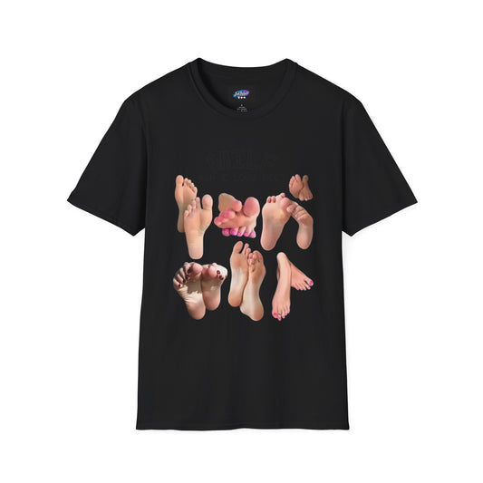 MILF Feet Graphic T-Shirt — Man I Love Feet Novelty Tee