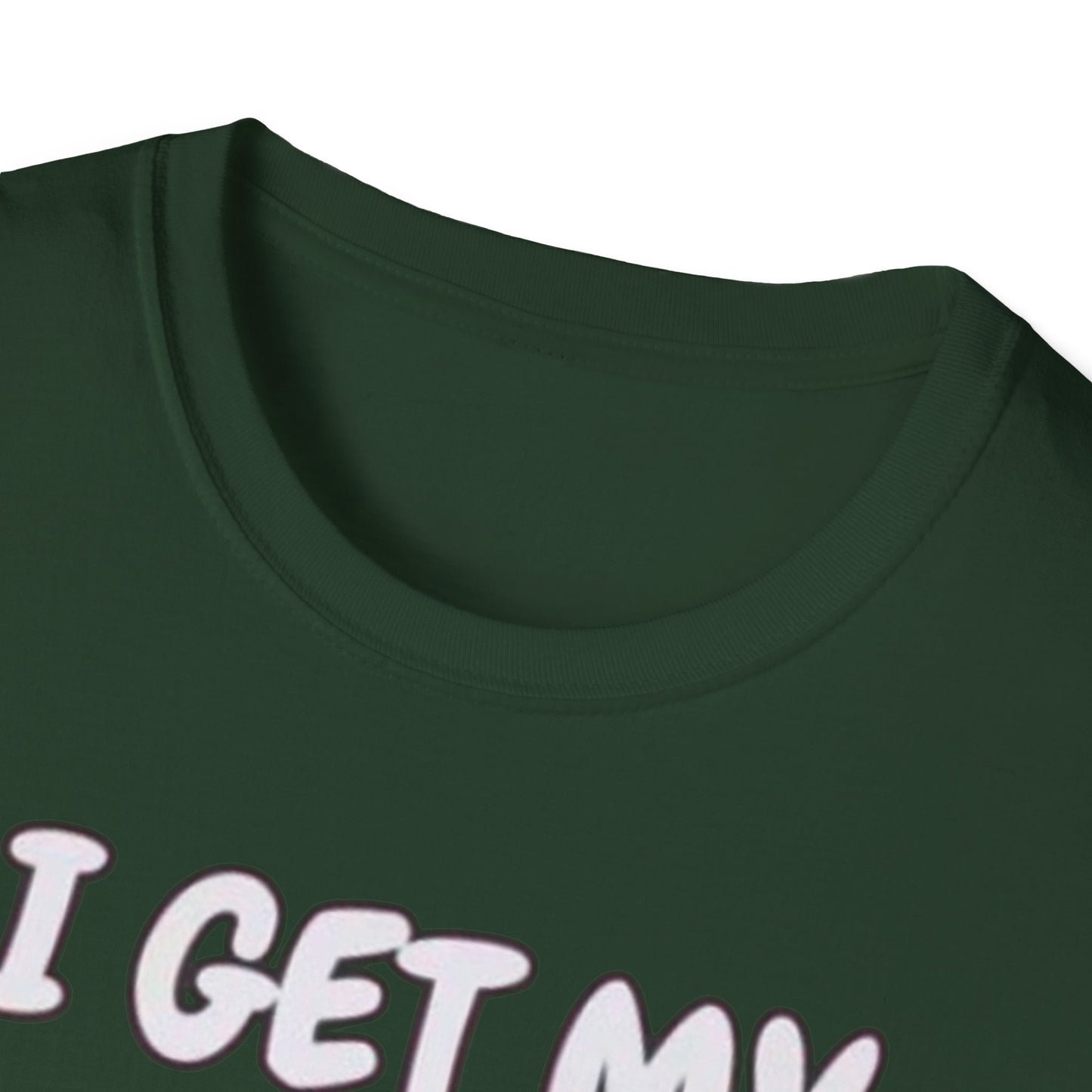 Knob Cheese T-Shirt — "I Get My Calcium From Knob Cheese" Cute Mouse Graphic Tee