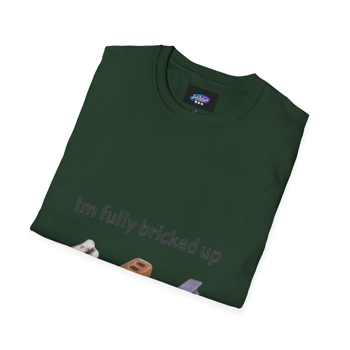 T-Shirt — “I’m Fully Bricked Up” Funny Brick-Collecting Gamer Tee