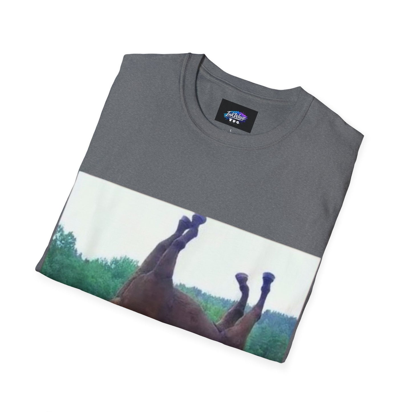 Hold Your Horses T-Shirt – Funny Rolling Horse Graphic Tee