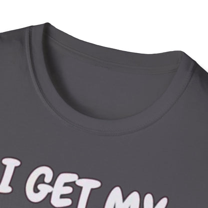 Knob Cheese T-Shirt — "I Get My Calcium From Knob Cheese" Cute Mouse Graphic Tee