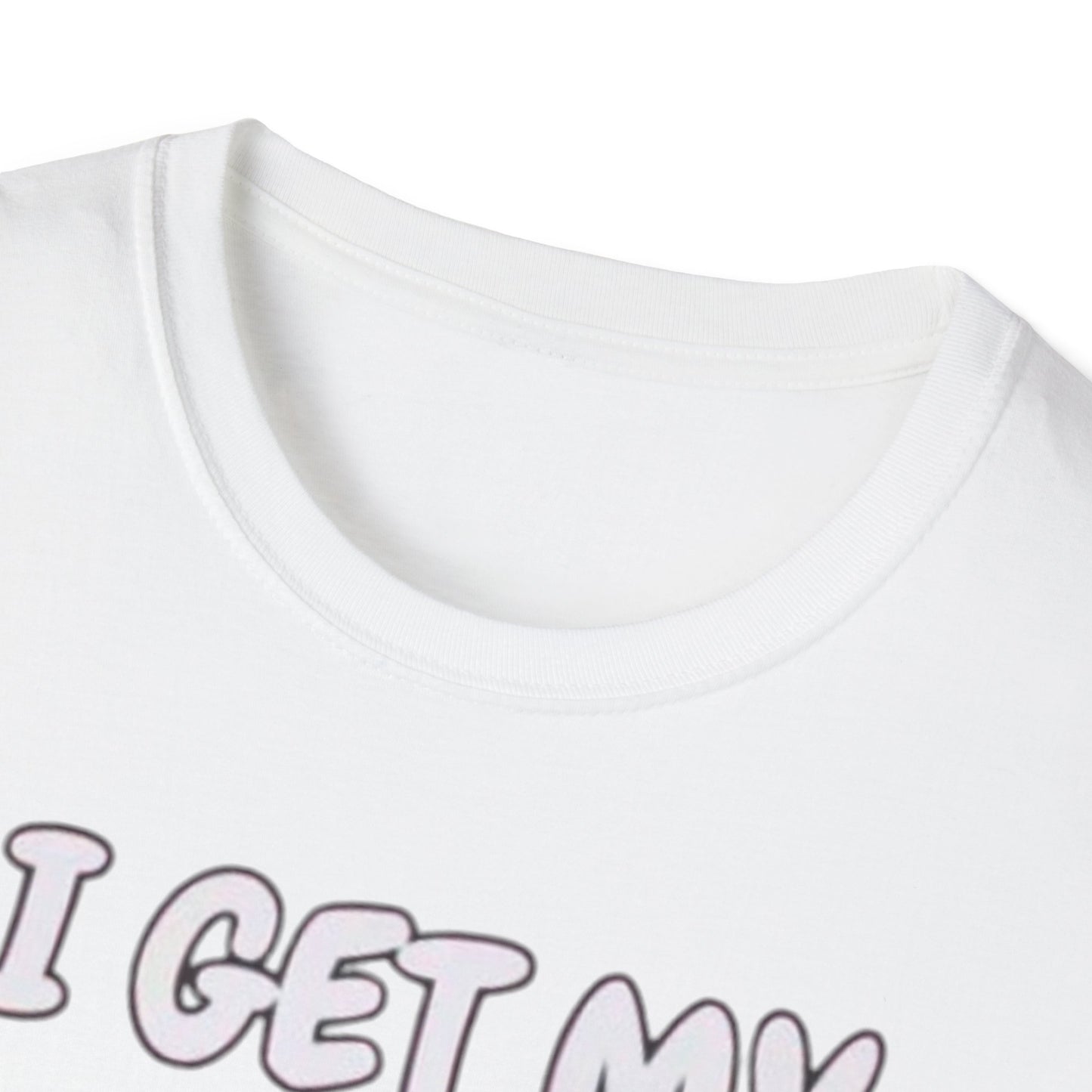 Knob Cheese T-Shirt — "I Get My Calcium From Knob Cheese" Cute Mouse Graphic Tee