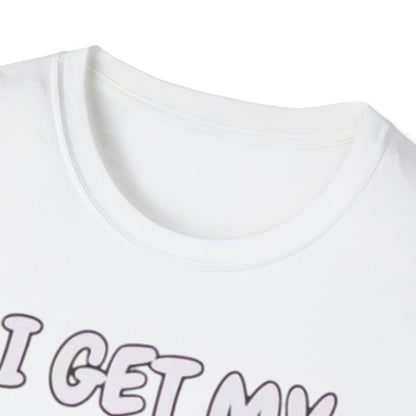 Knob Cheese T-Shirt — "I Get My Calcium From Knob Cheese" Cute Mouse Graphic Tee