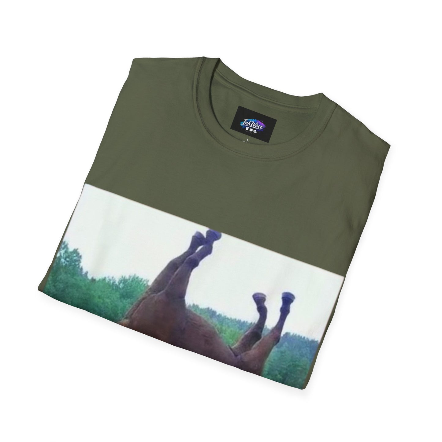 Hold Your Horses T-Shirt – Funny Rolling Horse Graphic Tee