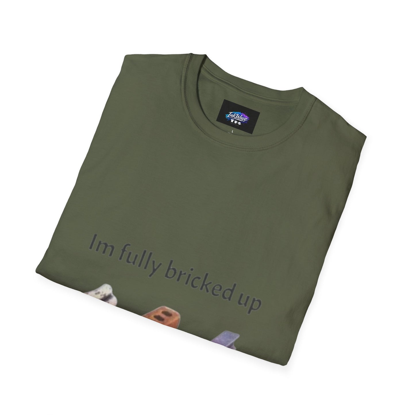 T-Shirt — “I’m Fully Bricked Up” Funny Brick-Collecting Gamer Tee