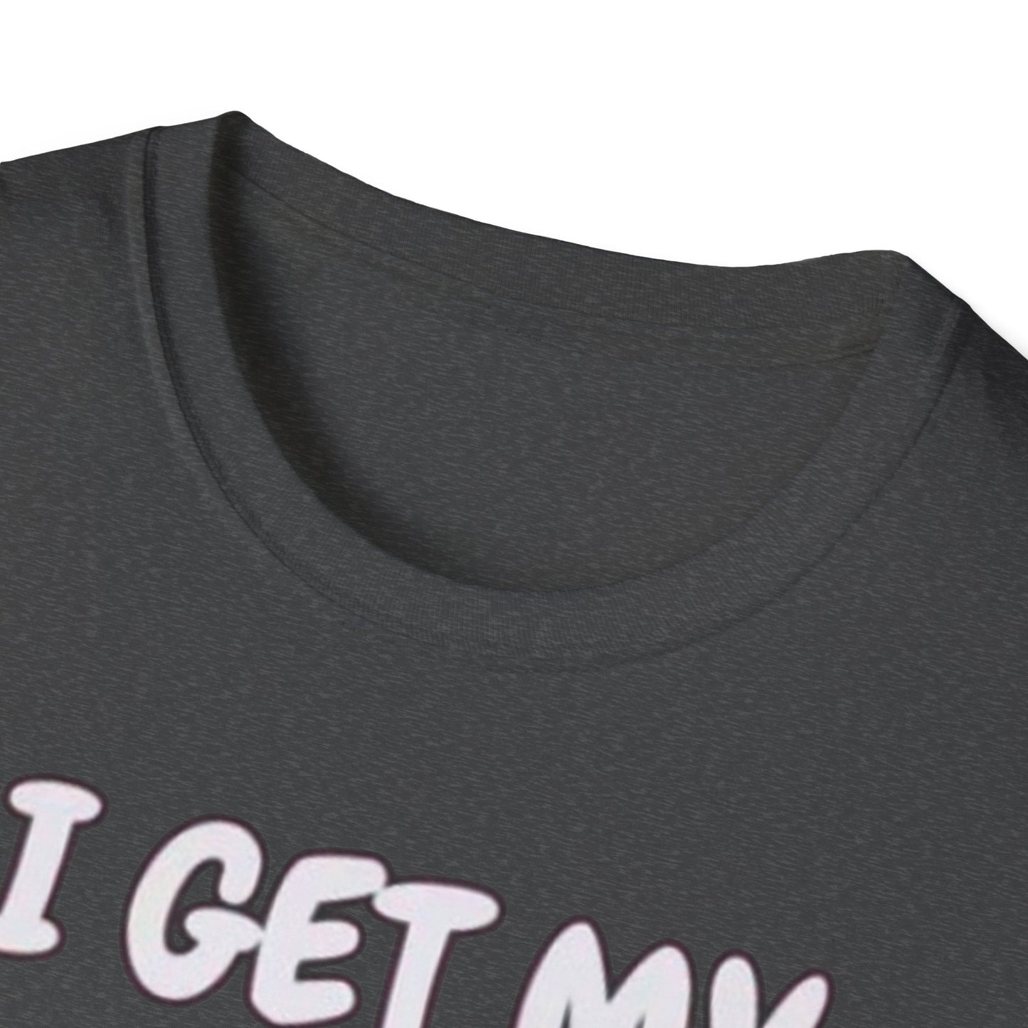 Knob Cheese T-Shirt — "I Get My Calcium From Knob Cheese" Cute Mouse Graphic Tee