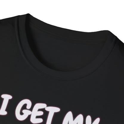 Knob Cheese T-Shirt — "I Get My Calcium From Knob Cheese" Cute Mouse Graphic Tee