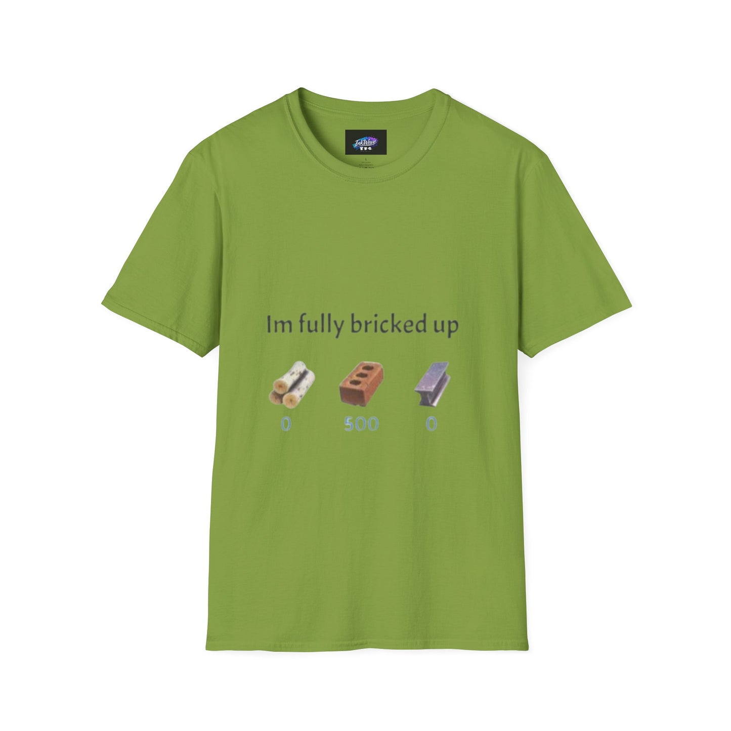 T-Shirt — “I’m Fully Bricked Up” Funny Brick-Collecting Gamer Tee