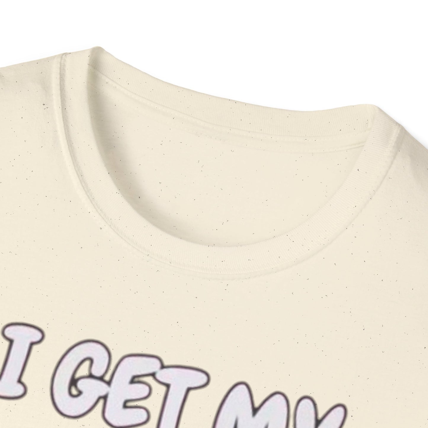 Knob Cheese T-Shirt — "I Get My Calcium From Knob Cheese" Cute Mouse Graphic Tee