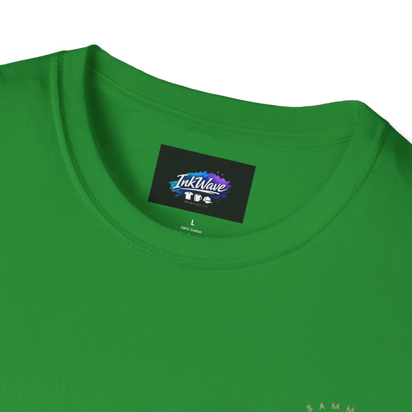 QR Code Gift Tee — "Scan here for 10 to spend on whatnot at sammieserenity"