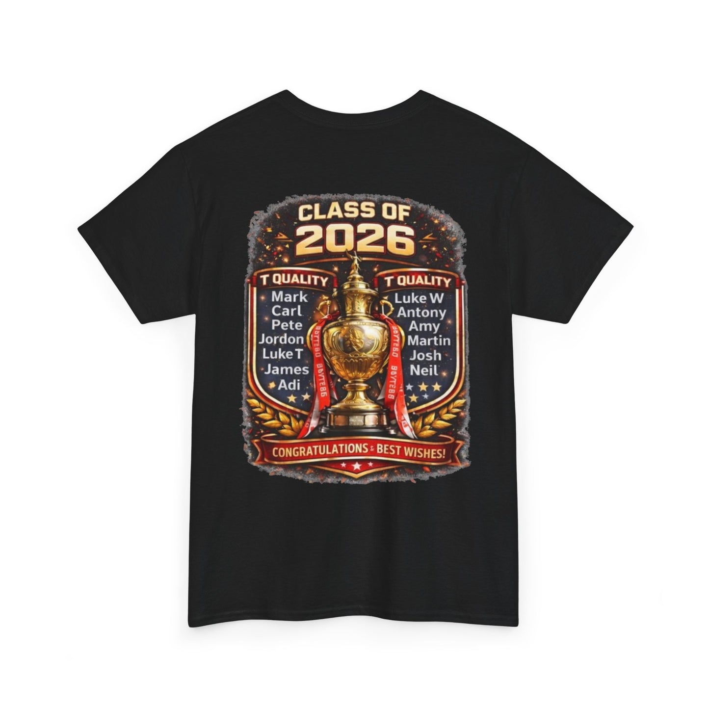 Class of 2026 Championship T‑Shirt — Hull Kingston Rovers Trophy Graduation Tee