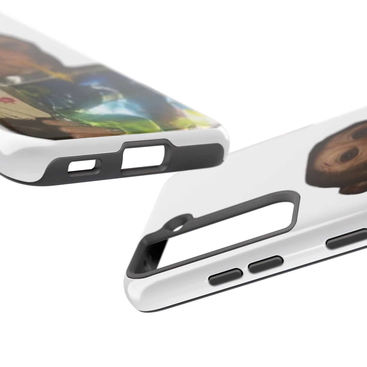 Monkey Sipping Juice Phone Case — Funny Cute Meme Protective Case