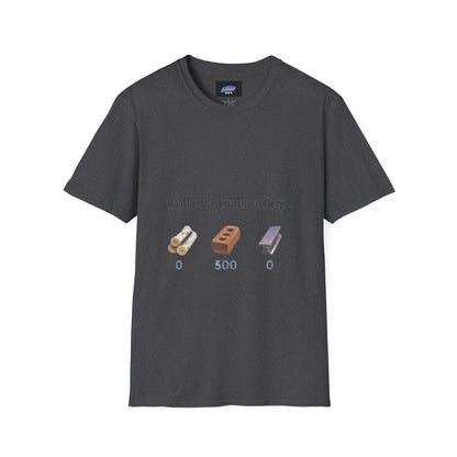 T-Shirt — “I’m Fully Bricked Up” Funny Brick-Collecting Gamer Tee