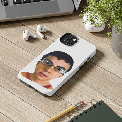 A boy image on phone case meme— Funny Cute Meme Protective Case