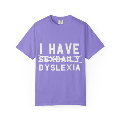 T-Shirt — Faded Front Text Crewneck (I HAVE... design)