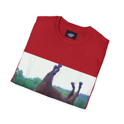 Hold Your Horses T-Shirt – Funny Rolling Horse Graphic Tee