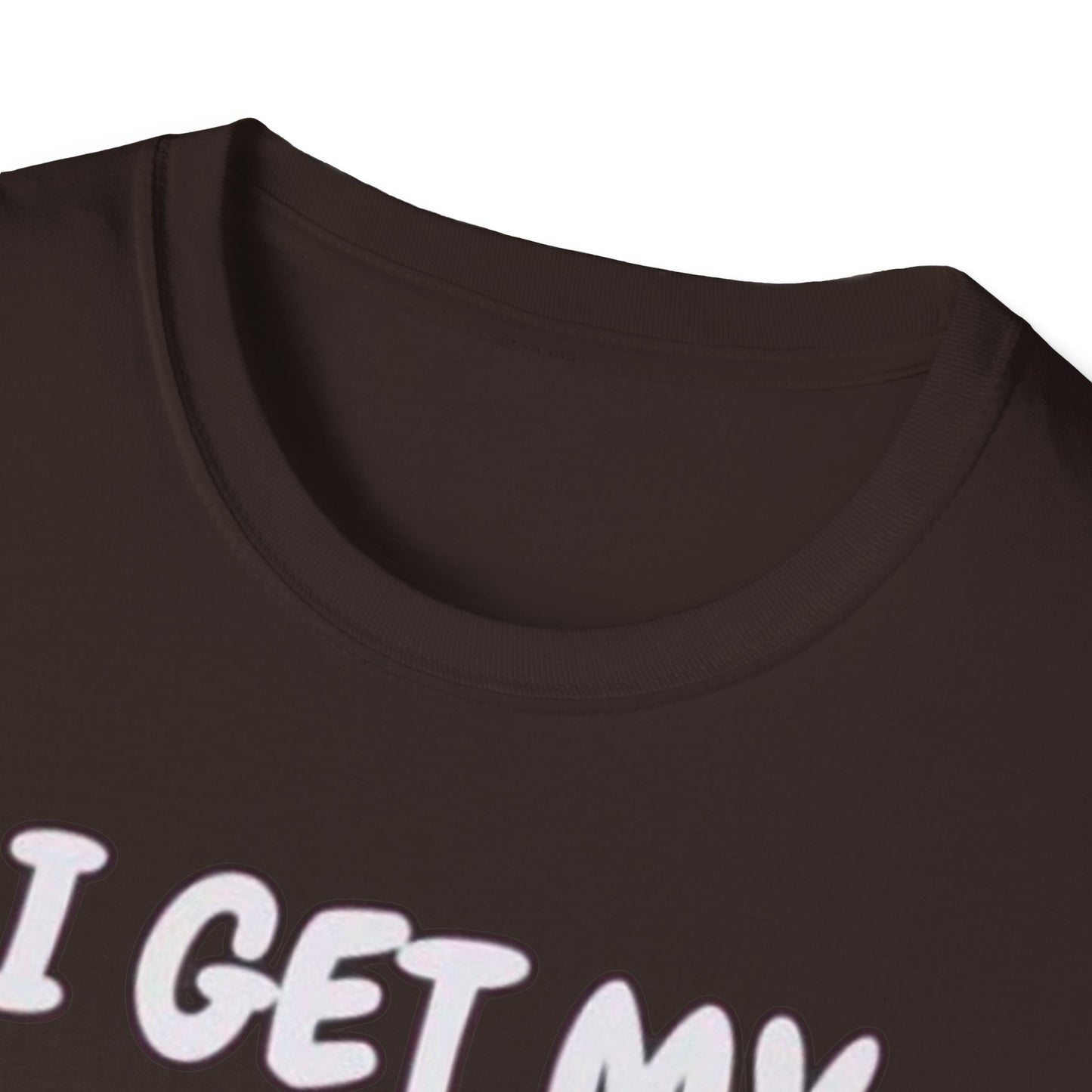 Knob Cheese T-Shirt — "I Get My Calcium From Knob Cheese" Cute Mouse Graphic Tee