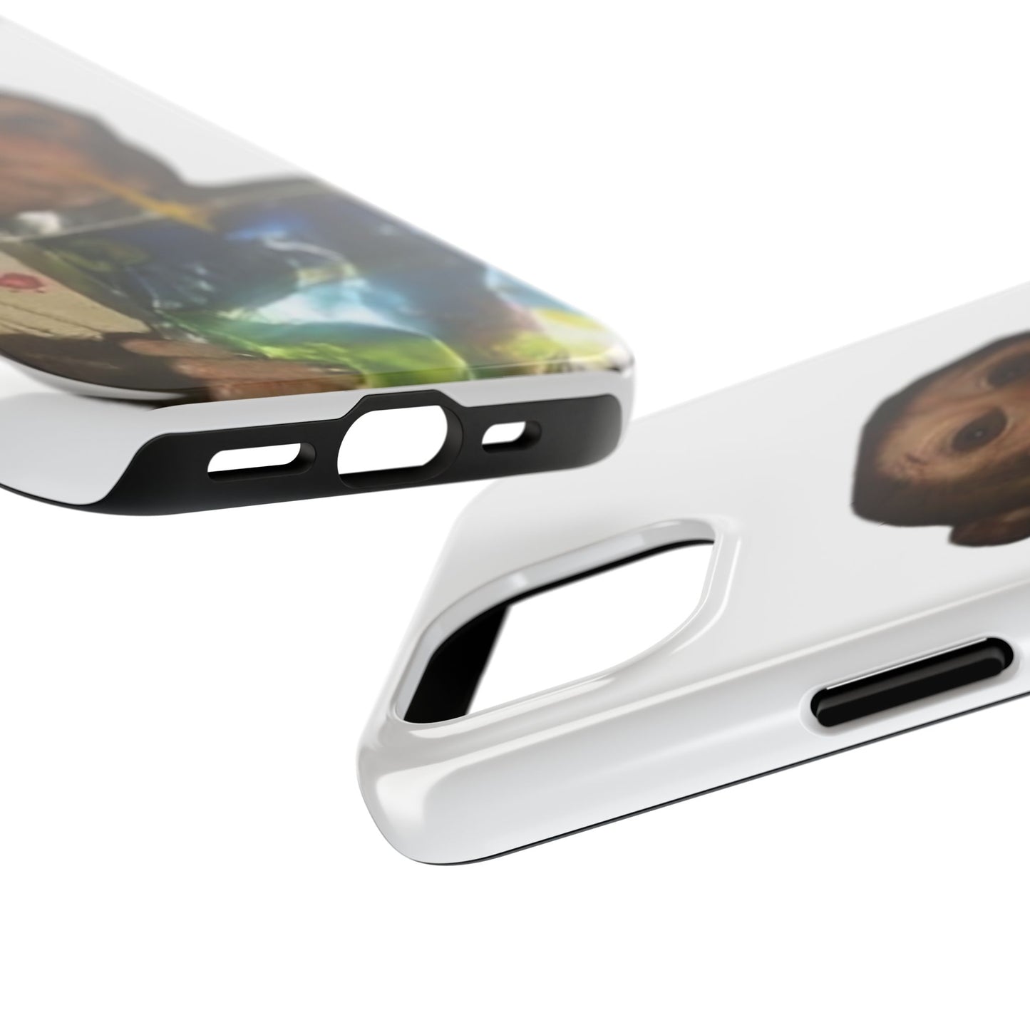 Monkey Sipping Juice Phone Case — Funny Cute Meme Protective Case