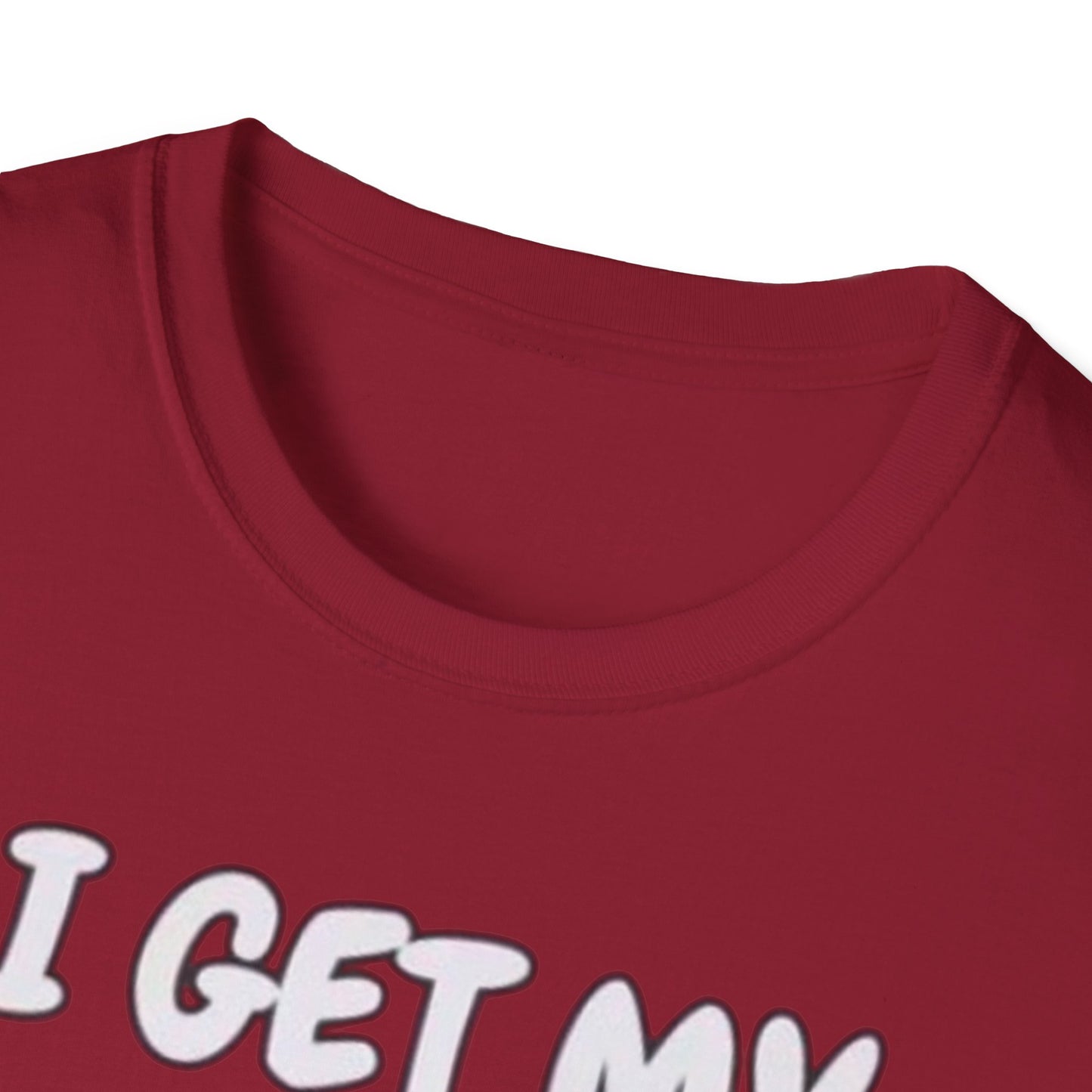 Knob Cheese T-Shirt — "I Get My Calcium From Knob Cheese" Cute Mouse Graphic Tee