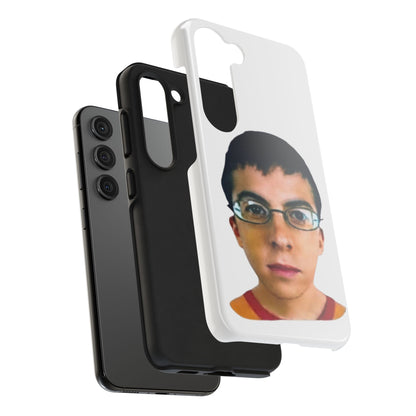 A boy image on phone case meme— Funny Cute Meme Protective Case