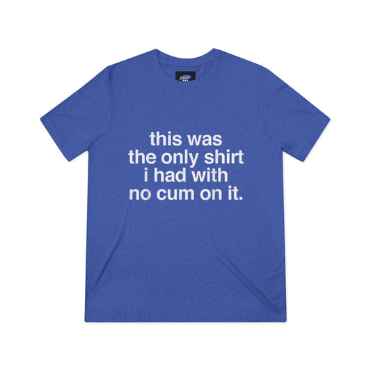 Funny t-shirt-“Sorry ladies this man’s got skids in his pants”