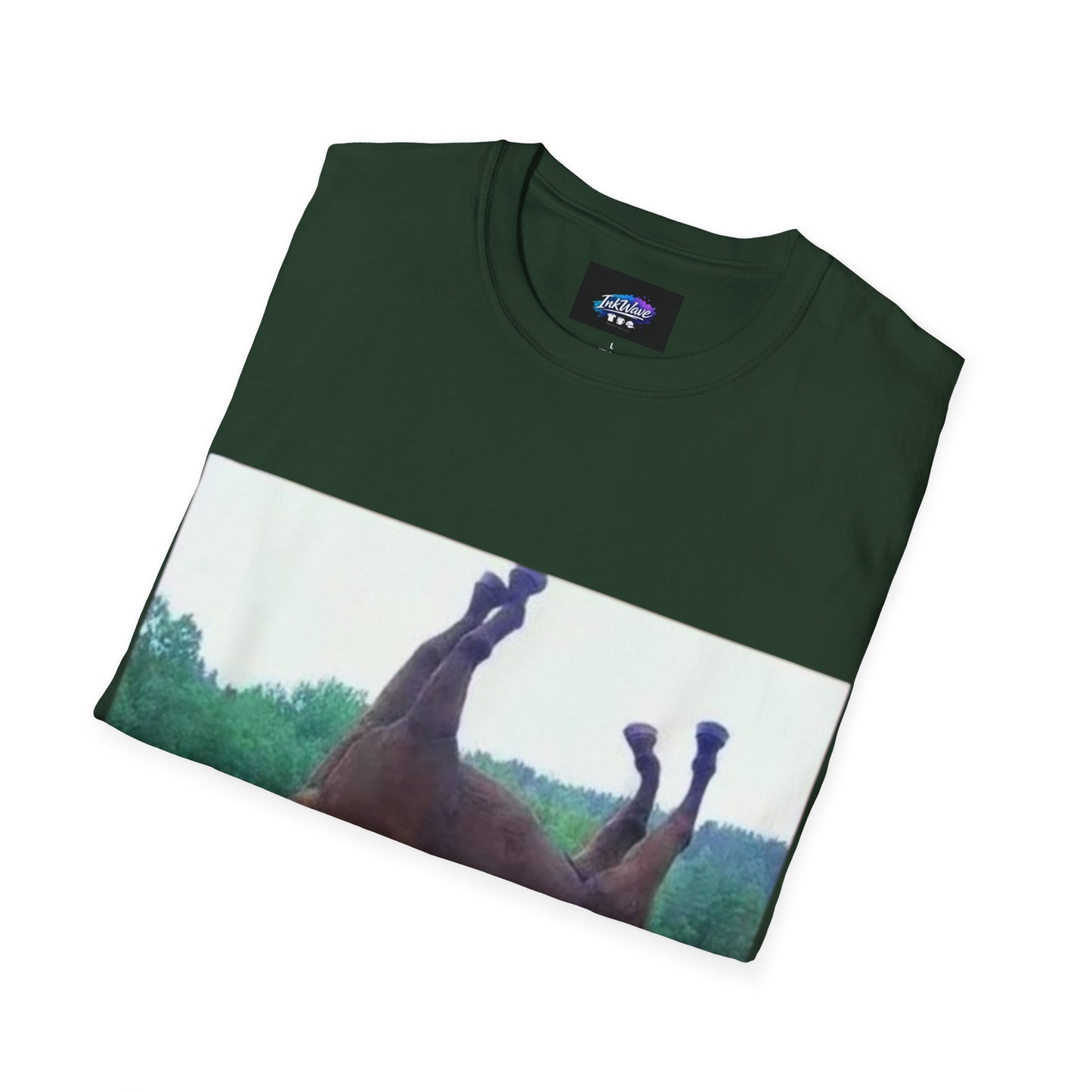 Hold Your Horses T-Shirt – Funny Rolling Horse Graphic Tee