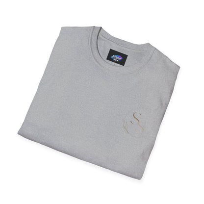 QR Code Gift Tee — "Scan here for 10 to spend on whatnot at sammieserenity"