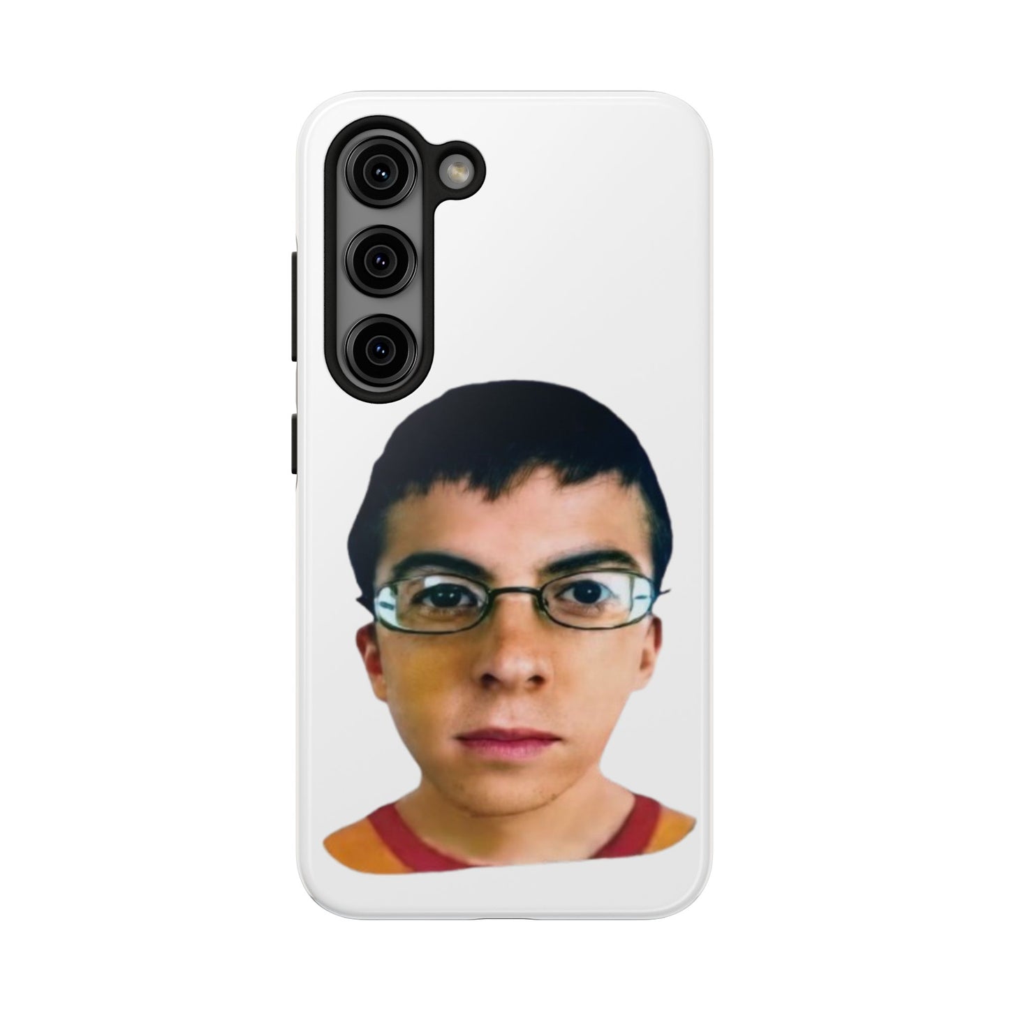 A boy image on phone case meme— Funny Cute Meme Protective Case