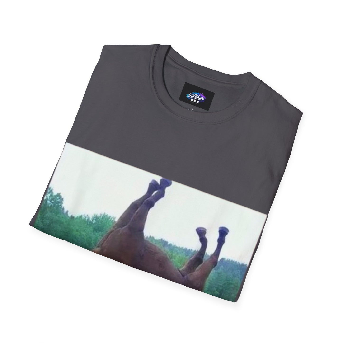 Hold Your Horses T-Shirt – Funny Rolling Horse Graphic Tee