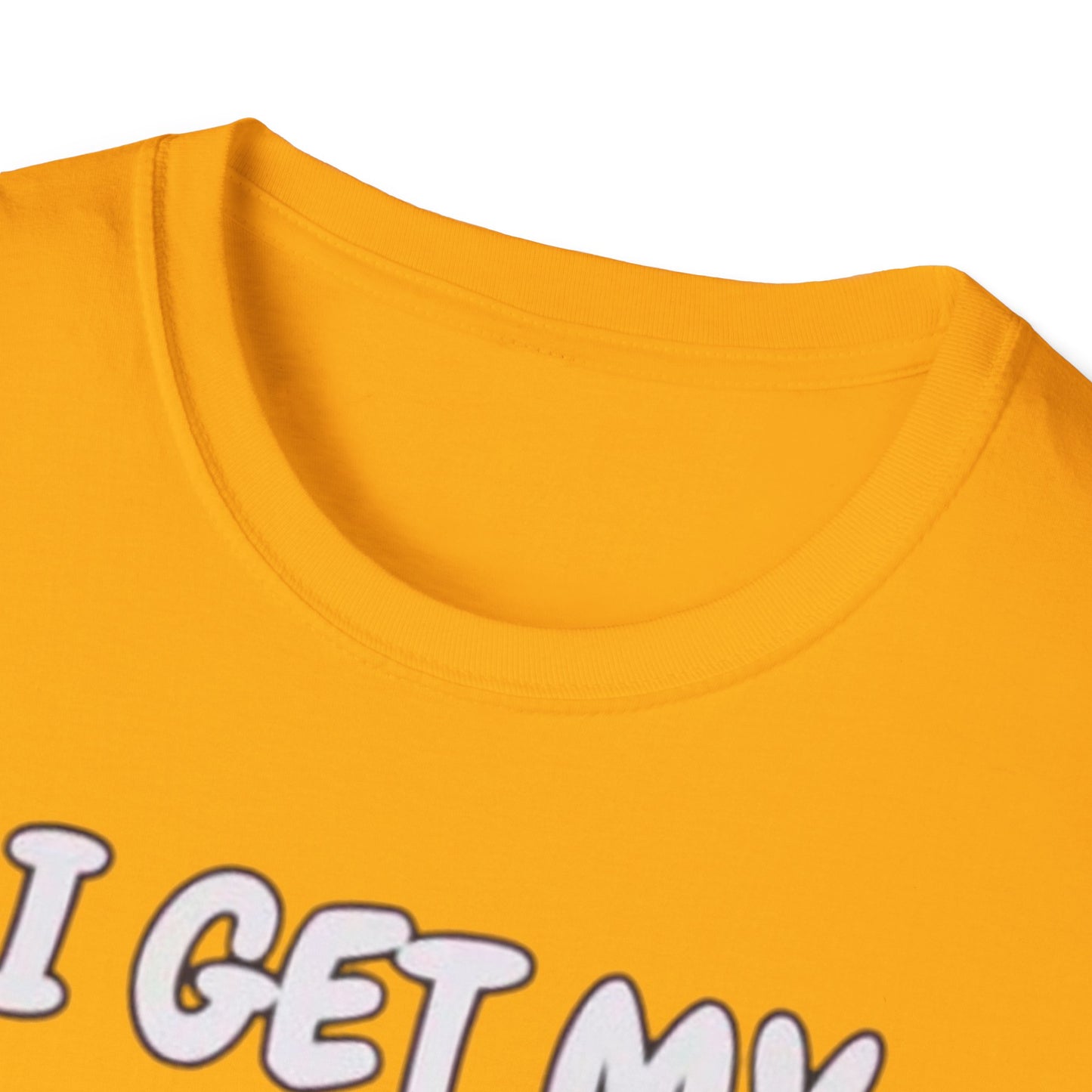 Knob Cheese T-Shirt — "I Get My Calcium From Knob Cheese" Cute Mouse Graphic Tee