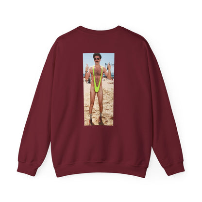 Funny BBQ Sweatshirt - "My Meat Is 100% Going In Your Mouth" with Grill image