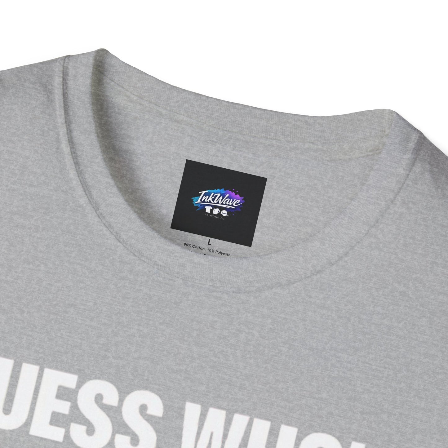 Funny Graphic T-Shirt — "Guess Who's Got a Boner" Emoji Tee
