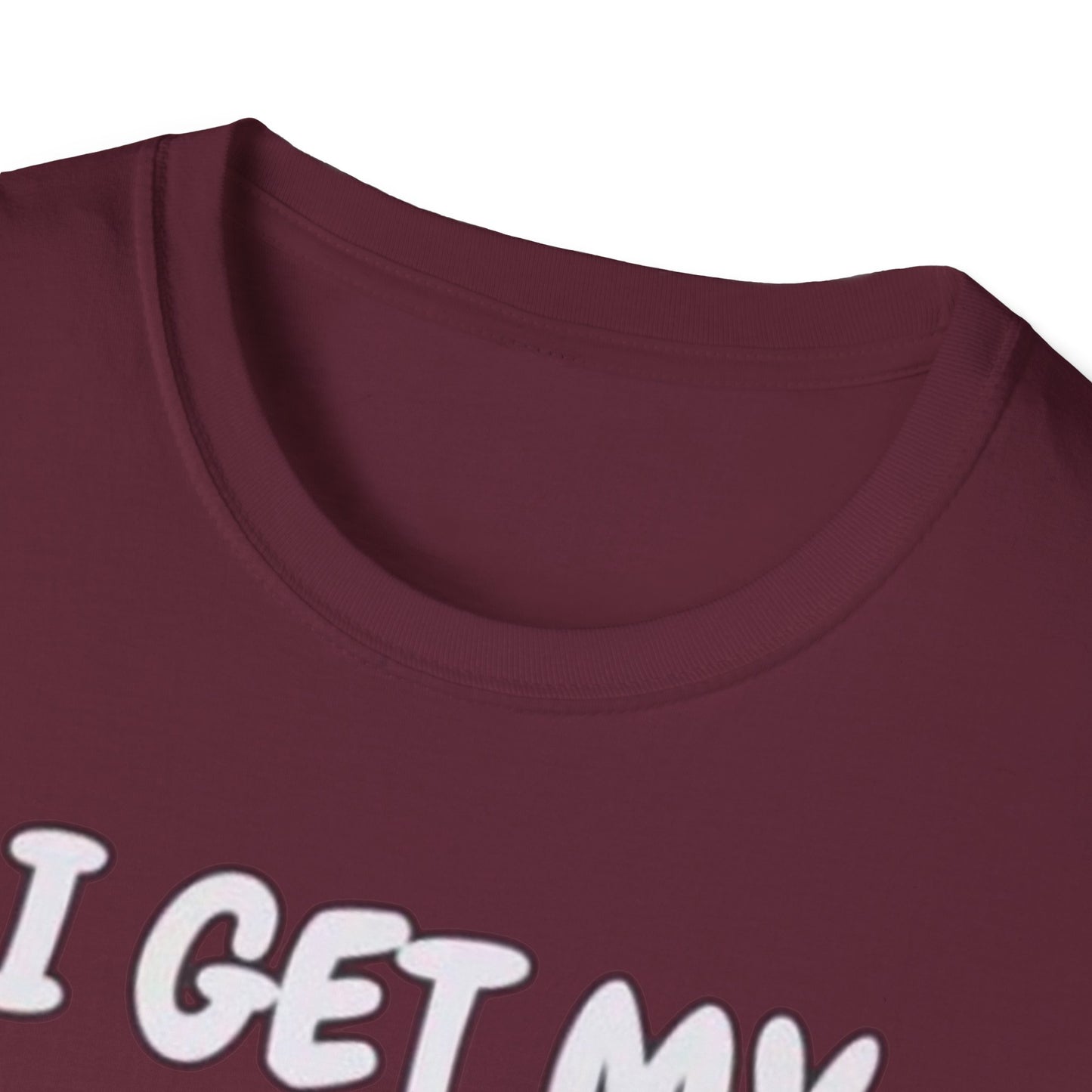 Knob Cheese T-Shirt — "I Get My Calcium From Knob Cheese" Cute Mouse Graphic Tee