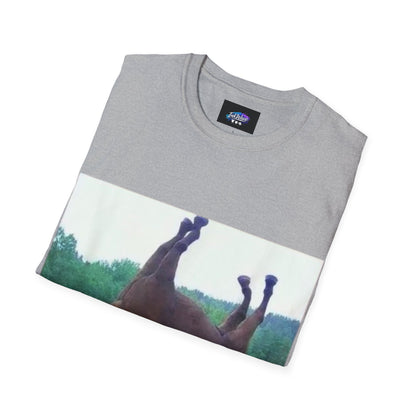 Hold Your Horses T-Shirt – Funny Rolling Horse Graphic Tee