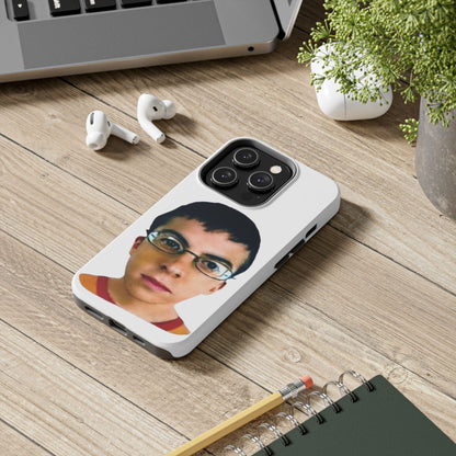 A boy image on phone case meme— Funny Cute Meme Protective Case