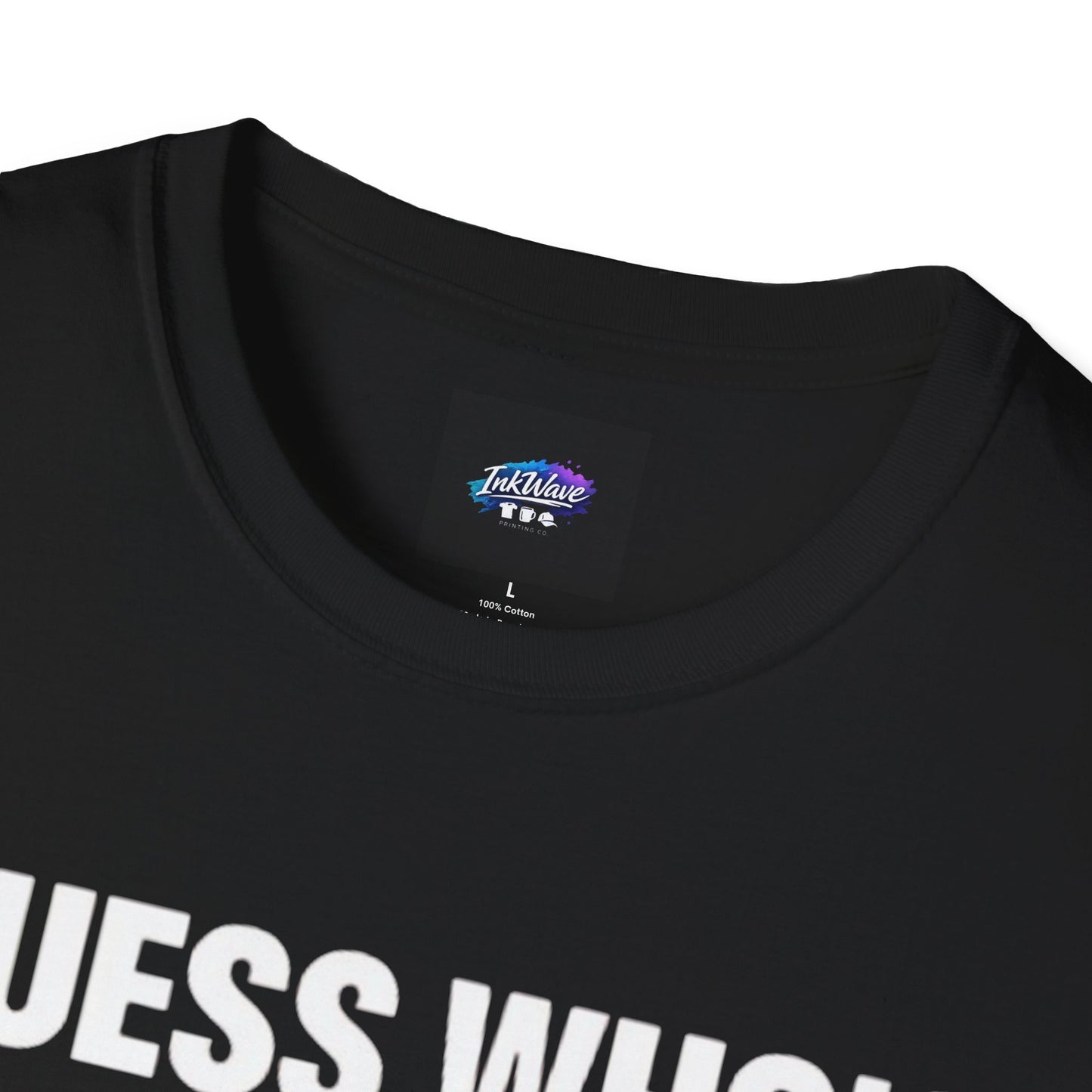 Funny Graphic T-Shirt — "Guess Who's Got a Boner" Emoji Tee