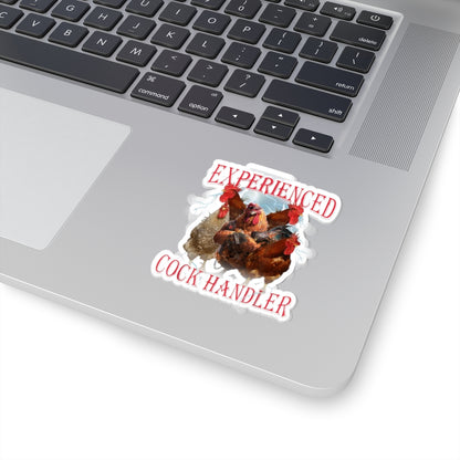 Experienced Cock Handler Sticker