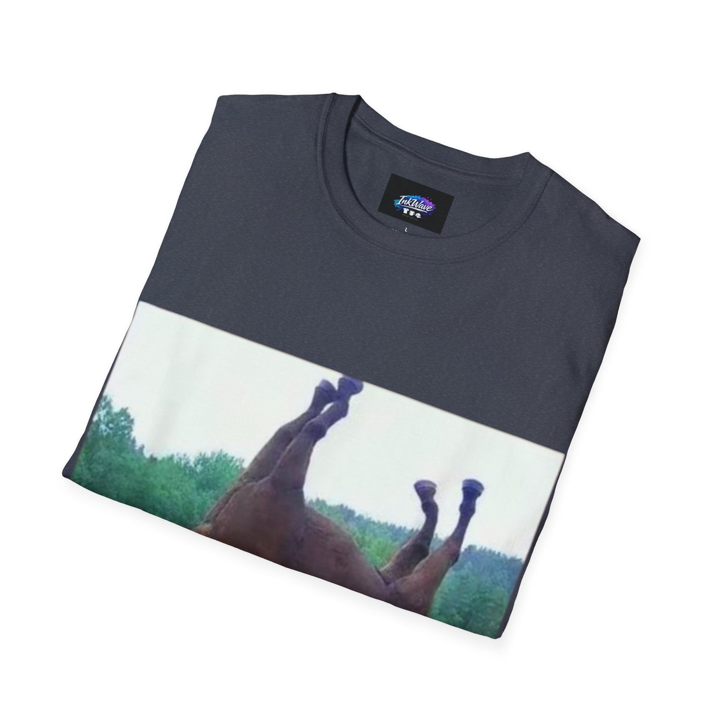 Hold Your Horses T-Shirt – Funny Rolling Horse Graphic Tee