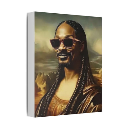 Pop Artist Canvas Print - Retro Portrait Stretched Wall Art