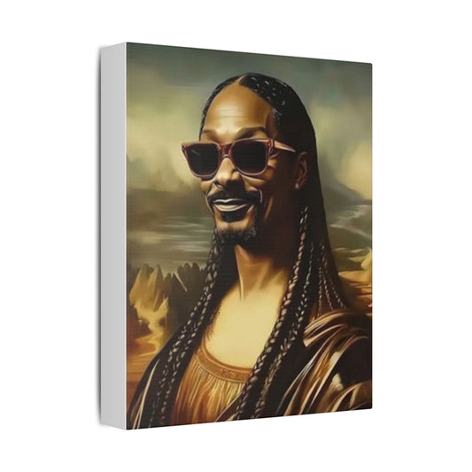 Pop Artist Canvas Print - Retro Portrait Stretched Wall Art