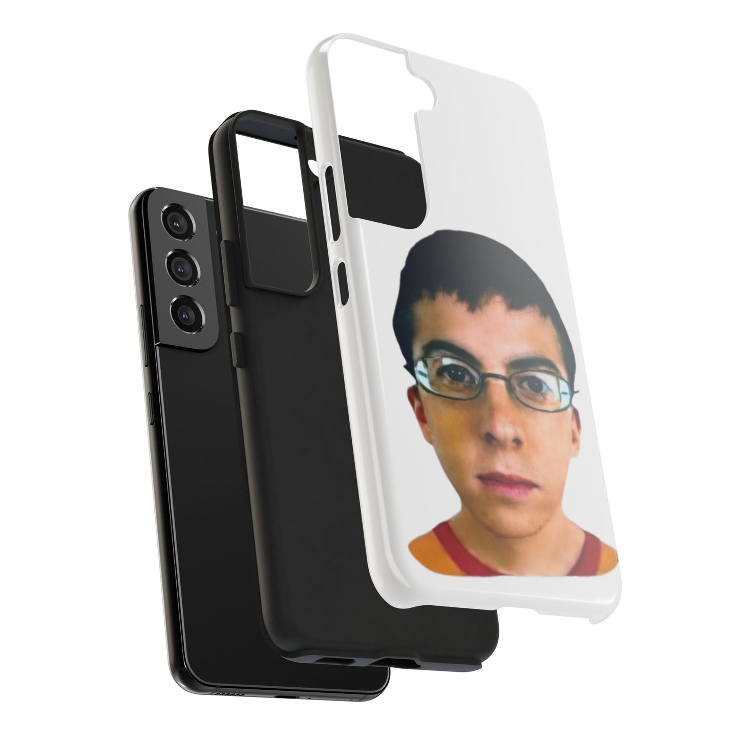 A boy image on phone case meme— Funny Cute Meme Protective Case
