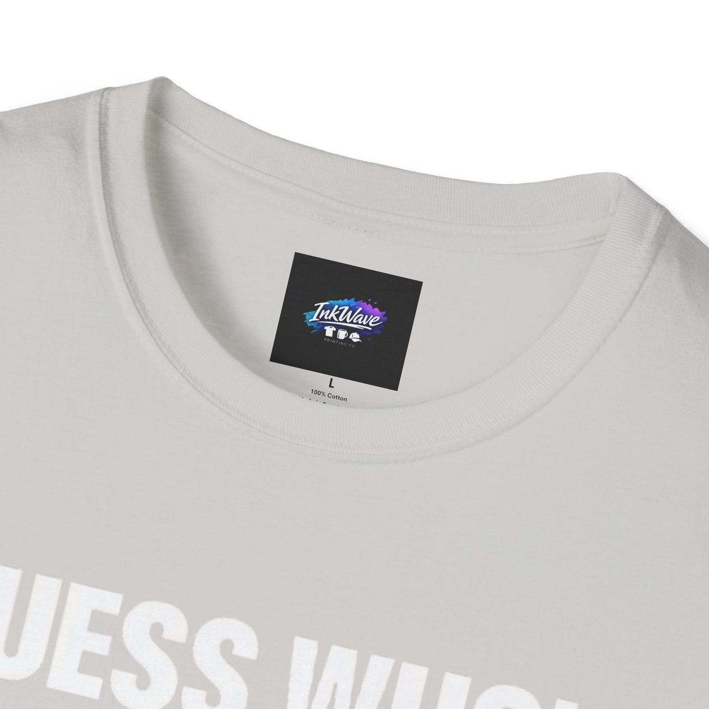 Funny Graphic T-Shirt — "Guess Who's Got a Boner" Emoji Tee