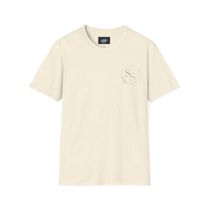 QR Code Gift Tee — "Scan here for 10 to spend on whatnot at sammieserenity"