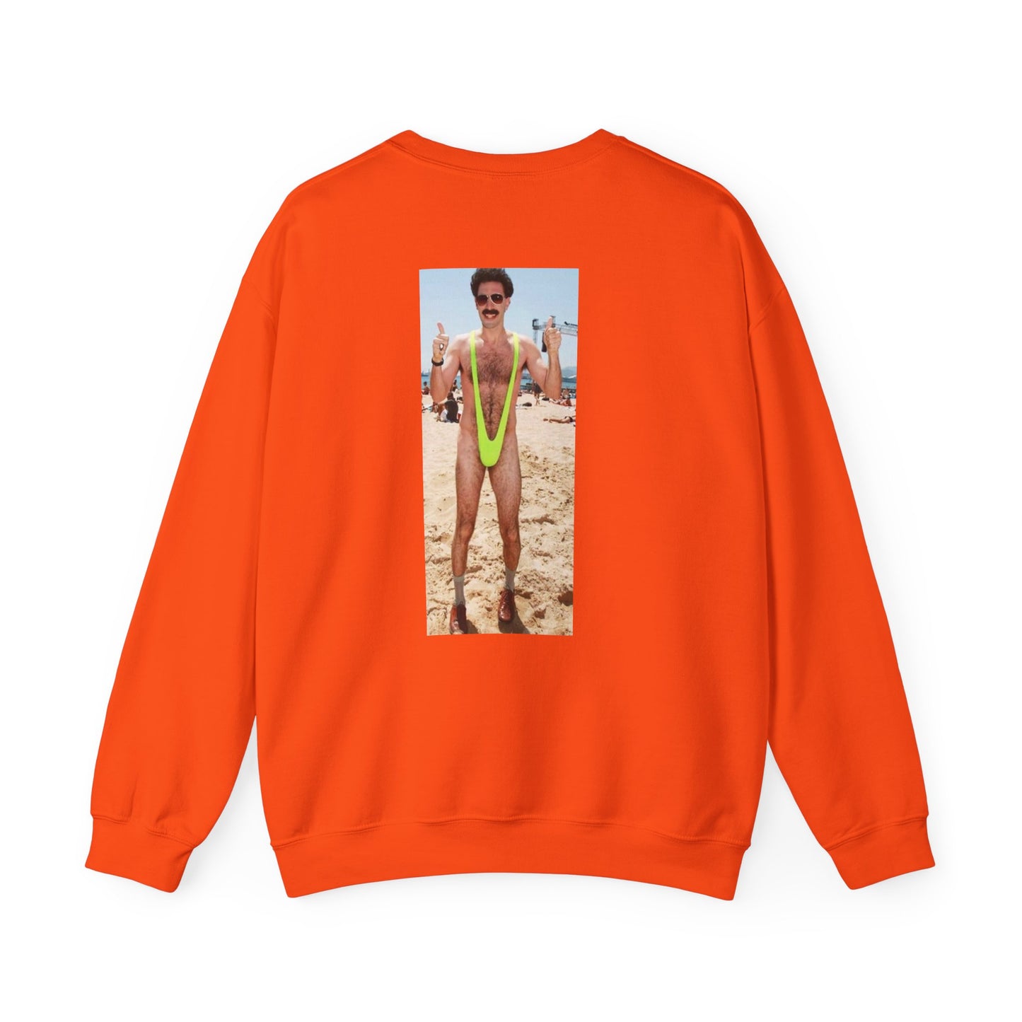 Funny BBQ Sweatshirt - "My Meat Is 100% Going In Your Mouth" with Grill image