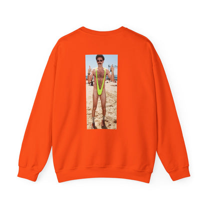 Funny BBQ Sweatshirt - "My Meat Is 100% Going In Your Mouth" with Grill image