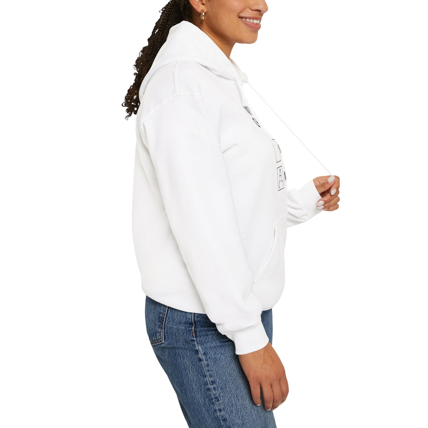 Hoodie — "Am I Childish?" Funny Checkbox Hoodie with Cute Owl Back Graphic