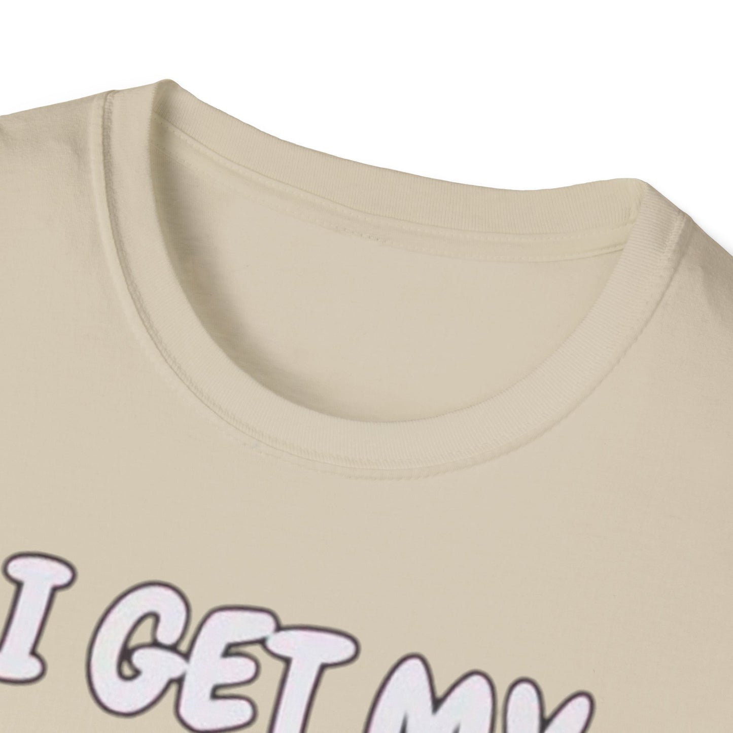 Knob Cheese T-Shirt — "I Get My Calcium From Knob Cheese" Cute Mouse Graphic Tee