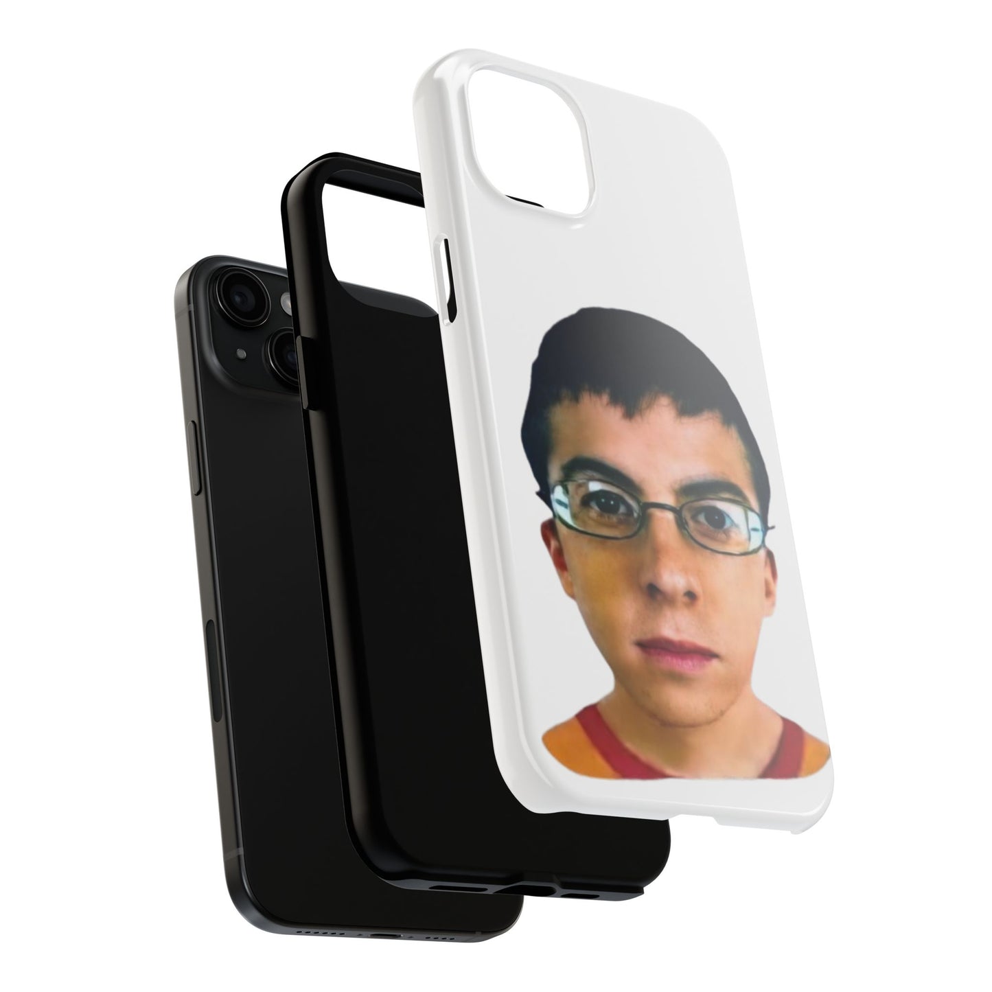 A boy image on phone case meme— Funny Cute Meme Protective Case